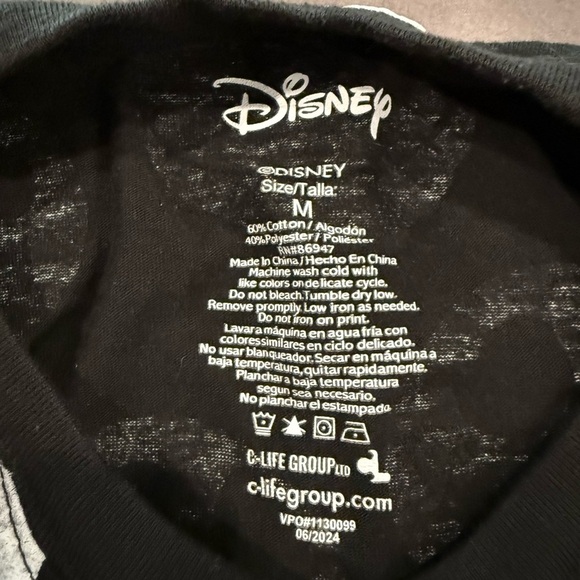 Disney Black and White Crop Top - Picture 3 of 4